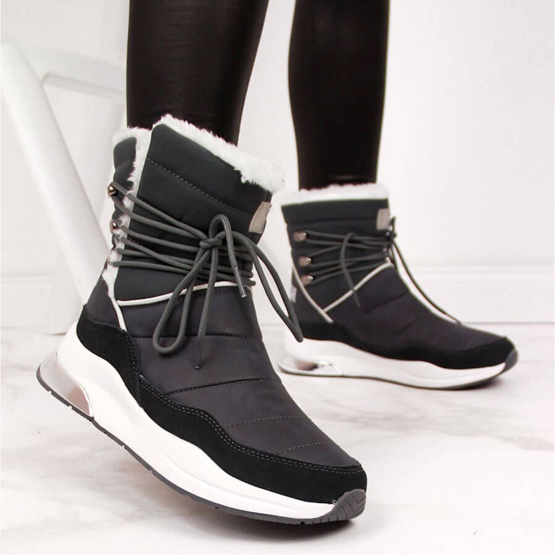 Bottes de neige isolées grises Big Star W II274281 1 Bottes de neige isolées grises Big Star W II274281 1