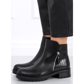 Bottines Chelsea femme Kora Noir 1