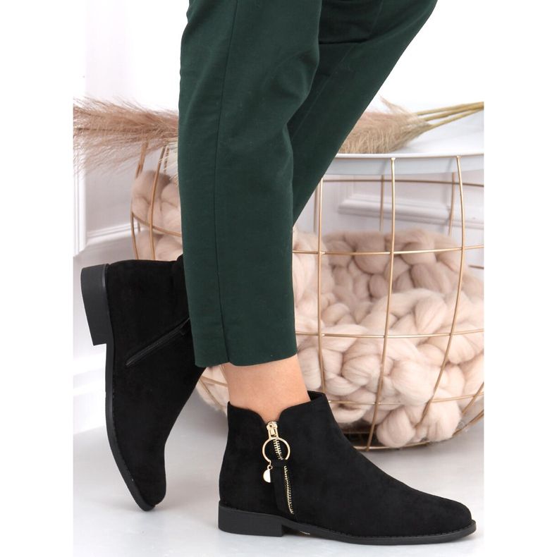 Bottines Chelsea femme Viki Noir 2