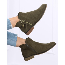 Bottines Chelsea femme Viki Vert 2