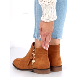 Bottines Chelsea femme Viki Camel brun 1 Bottines Chelsea femme Viki Camel brun 1