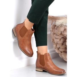 Bottines Chelsea classiques pour femmes Gerd Camel brun 4