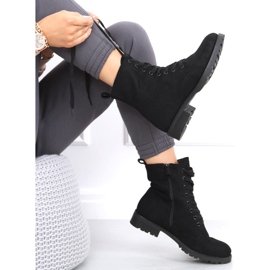 Travailleurs à lacets par Bente Black le noir 2