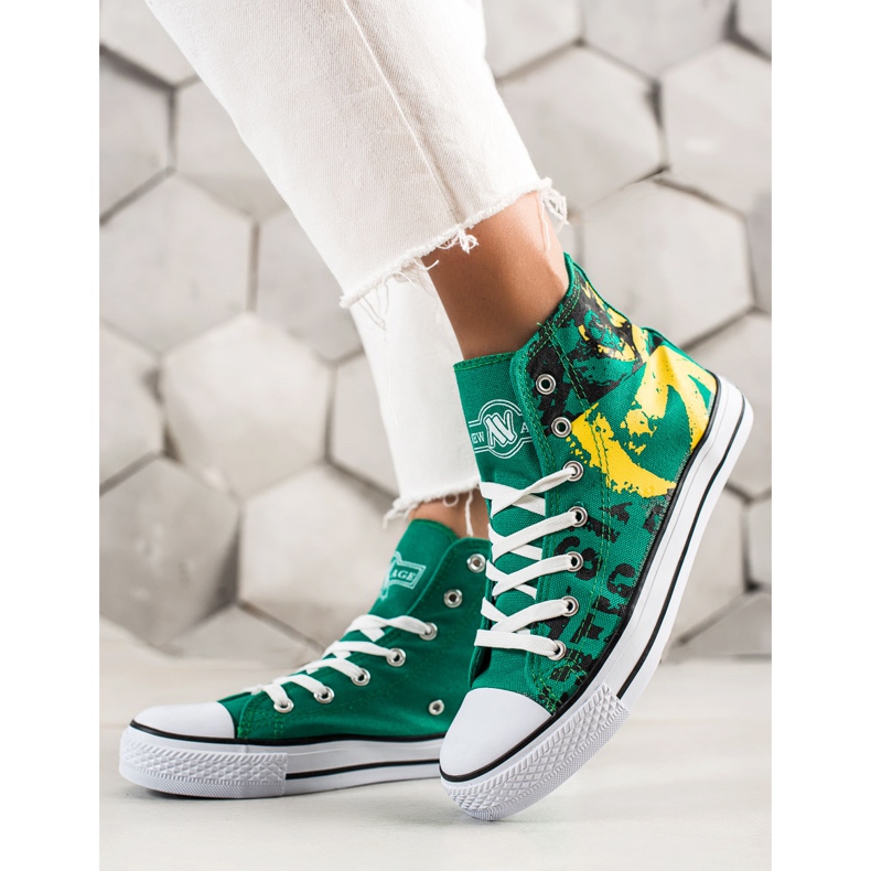 Baskets vertes New Age 1