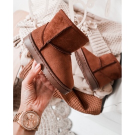 Bottes chaudes pour enfants Bottes de neige Marron Gooby brun 2 Bottes chaudes pour enfants Bottes de neige Marron Gooby brun 2