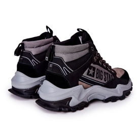 Chaussures Trekking Homme Big Star II174203 Noir-Gris beige le noir 2