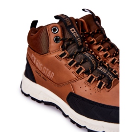Chaussures de sport hautes Big Star II174179 Marron brun noir 1