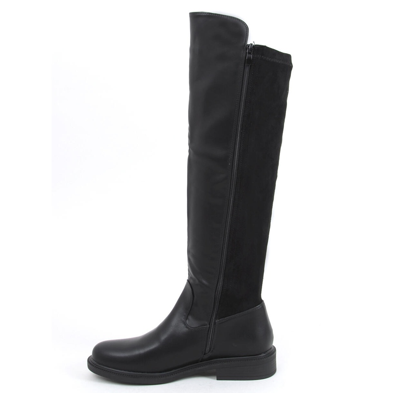 Bottes cavalières femme Arles Noir 1