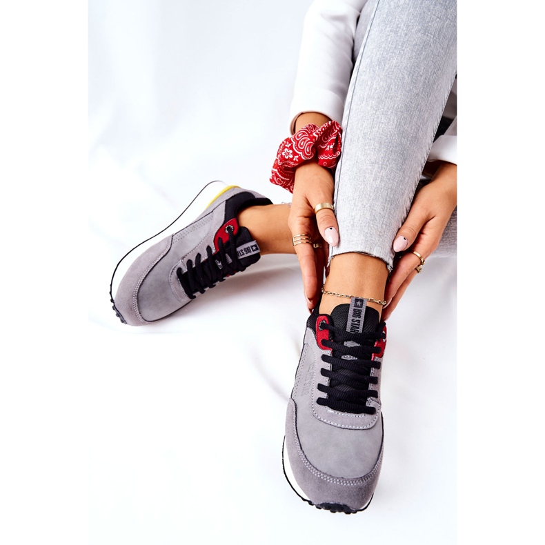 Chaussures de sport en mousse à mémoire Big Star II274406 Gris 2