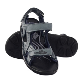 Sandales élastiques Ren But 4256 gris multicolore 3