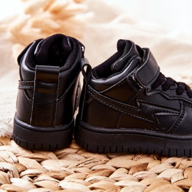 FR1 Chaussures de sport hautes pour enfants Noir Bartnie 1