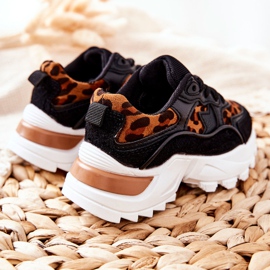 FR1 Chaussures Sport Enfant Baskets Marron et Noir Nila blanc brun 2
