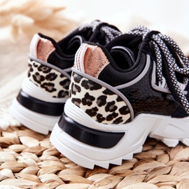 FR1 Chaussures de sport pour enfants Baskets Noir Rommie multicolore 1