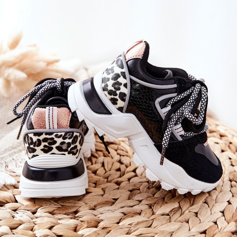 FR1 Chaussures de sport pour enfants Baskets Noir Rommie multicolore 2