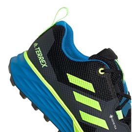 Chaussures Adidas Terrex Two Gtx M FV8102 noir vert 6