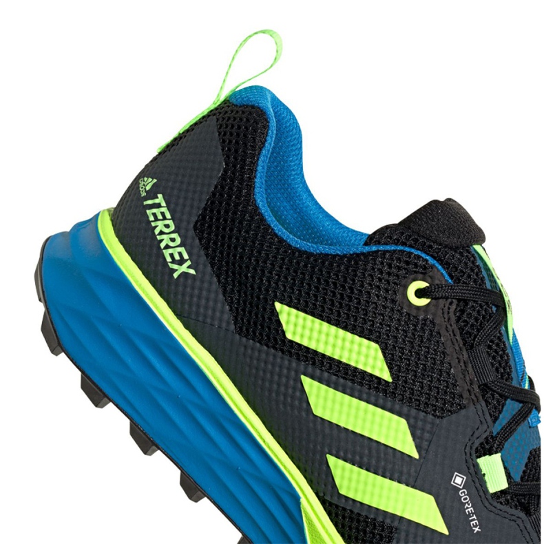 Chaussures Adidas Terrex Two Gtx M FV8102 noir vert 6