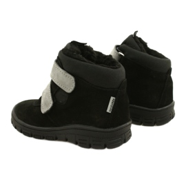 Bottes Imperméables Noires avec Velcro Mazurek 1360 gris 3