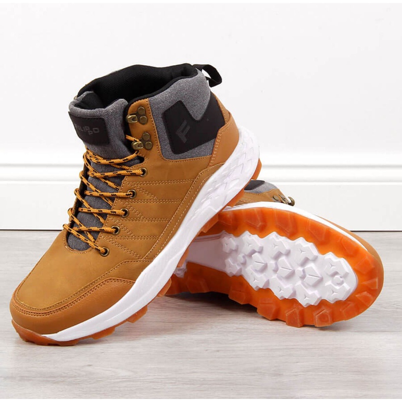 Chaussures de randonnée Filippo M PAW295B Camel brun 1