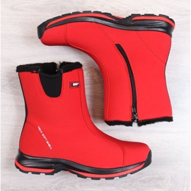 Bottes de neige isolées imperméables rouges Dk W DK1C 4