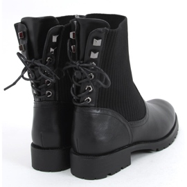 Bottines avec tige en chaussette Ryno Black noir 1