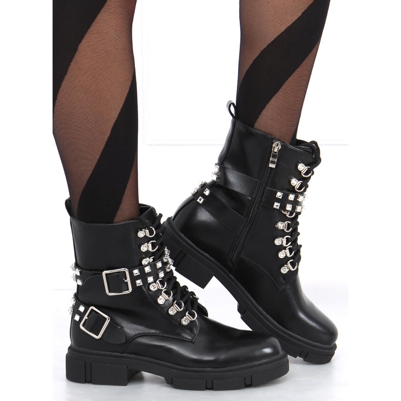 Boots à jets Lise Black noir 1