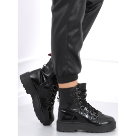 Bottines à lacets Hean Negro le noir 2