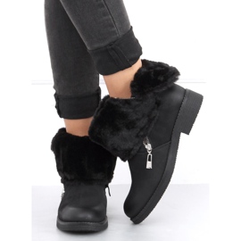 Bottines Double Noir 2 en 1 7