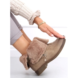 Bottines Double Kaki 2-en-1 2