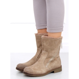 Bottines Double Kaki 2-en-1 1