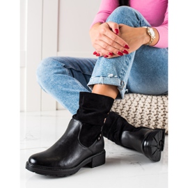 W. Potocki Bottes de travail décontractées Potocki le noir 4