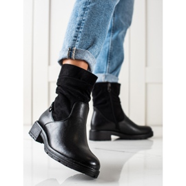 W. Potocki Bottes de travail décontractées Potocki le noir 2