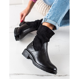 W. Potocki Bottes de travail décontractées Potocki le noir 3