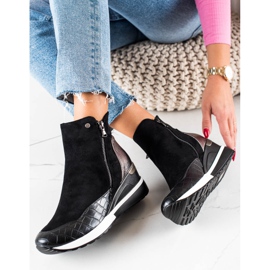 W. Potocki Bottes sur Wedge Potocki le noir 3