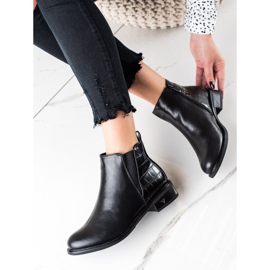 W. Potocki Bottes noires classiques Potocki le noir 3