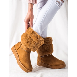 Bottes de neige pour femmes Big Star II274127 brun 1 Bottes de neige pour femmes Big Star II274127 brun 1