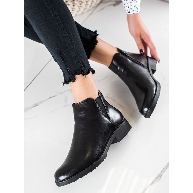 J. Star Bottes noires classiques le noir 1