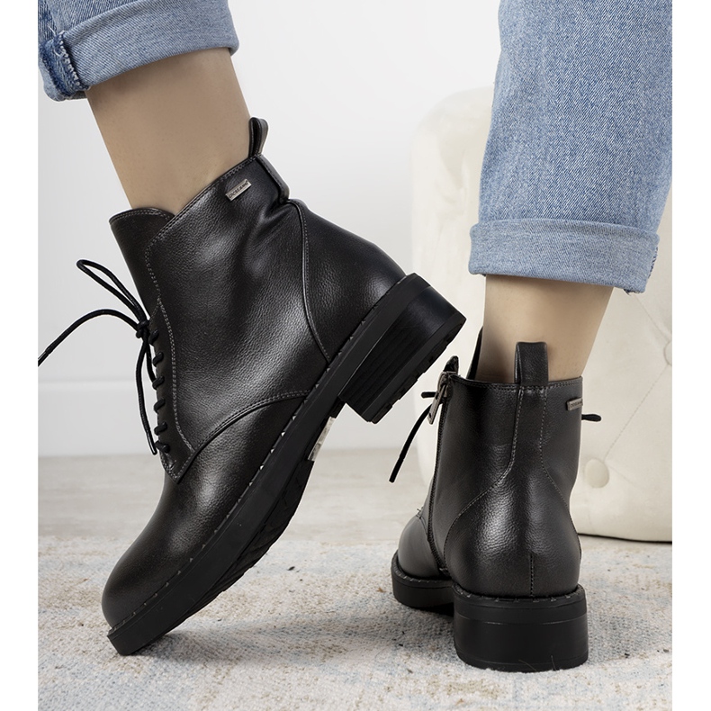 Bottines Cross Jeans Marilina graphite femme multicolore 1