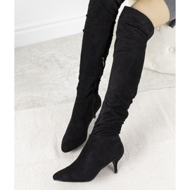 Cuissardes noires Delia le noir 1