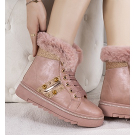 Baskets d'hiver rose Bernal 1