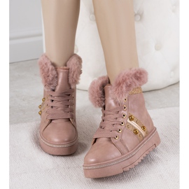 Baskets d'hiver rose Bernal 2