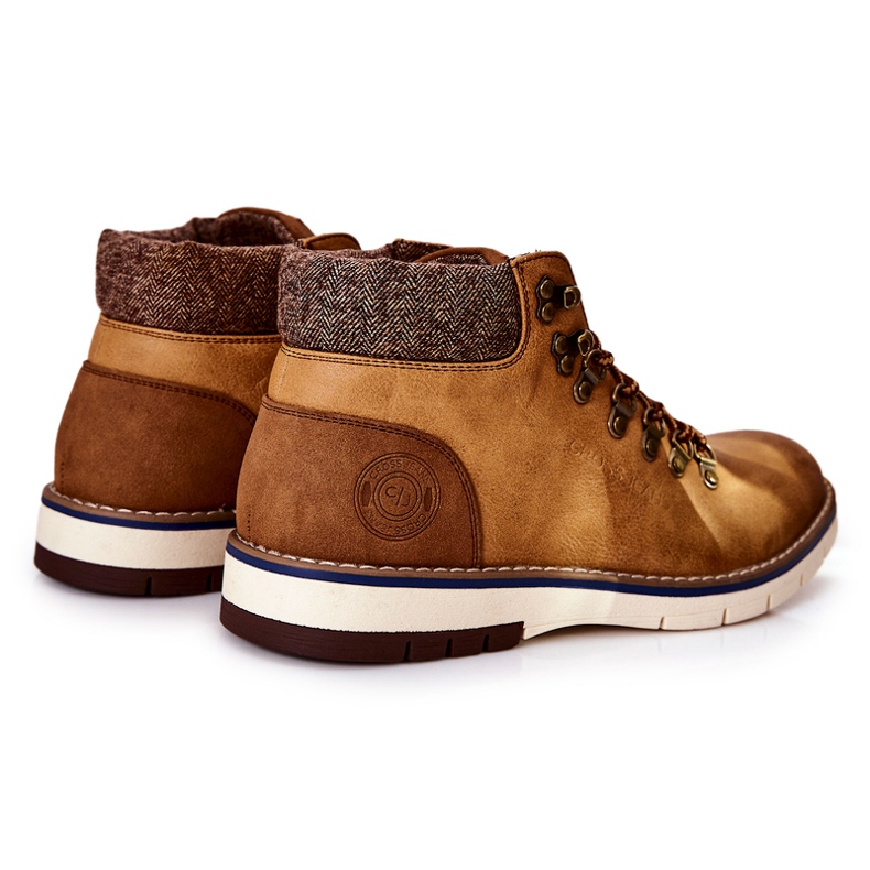Chaussures Trekking Homme Cross Jeans EE1R4078C Camel brun 1