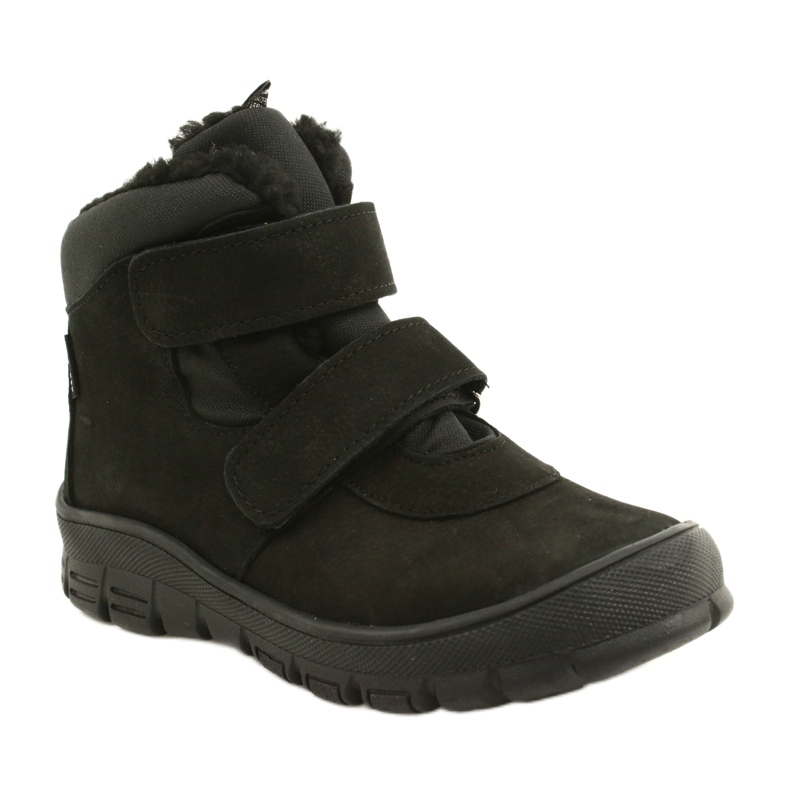 Bottes Imperméables Noires avec Velcro Mazurek 1360 1
