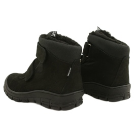 Bottes Imperméables Noires avec Velcro Mazurek 1360 4