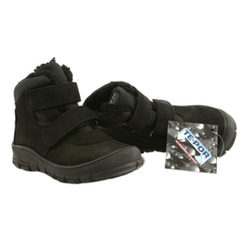 Bottes Imperméables Noires avec Velcro Mazurek 1360 le noir 5