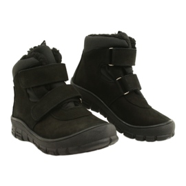 Bottes Imperméables Noires avec Velcro Mazurek 1360 le noir 3
