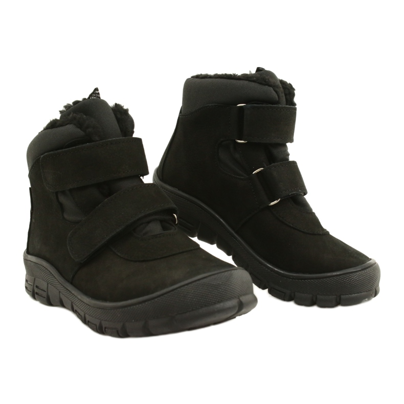 Bottes Imperméables Noires avec Velcro Mazurek 1360 3