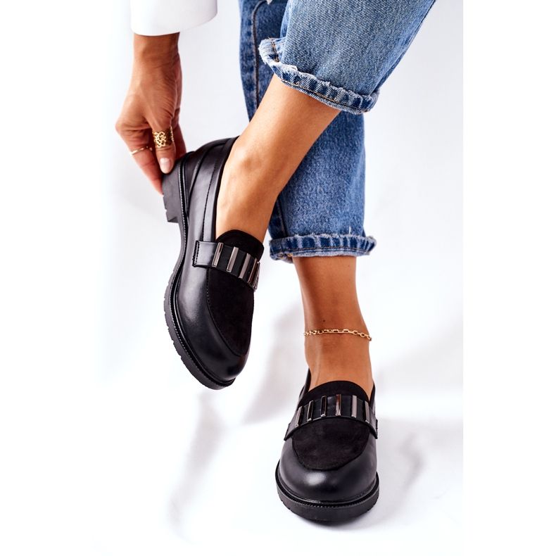 S.Barski Chaussures noires pour femmes de Montius le noir 4