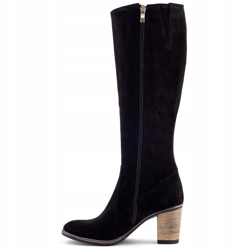 Olivier Bottes isolées noires pour femmes sur le poteau le noir 1