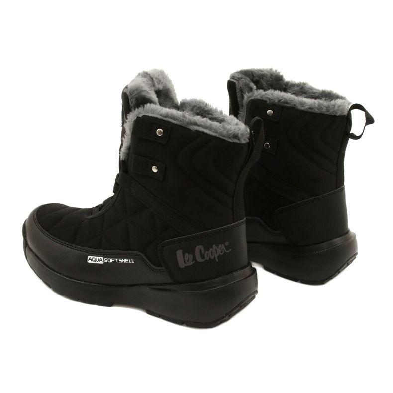 Bottes de neige pour femmes sur Softshell Lee Cooper LCJ-21-17-0590L noir noir 3