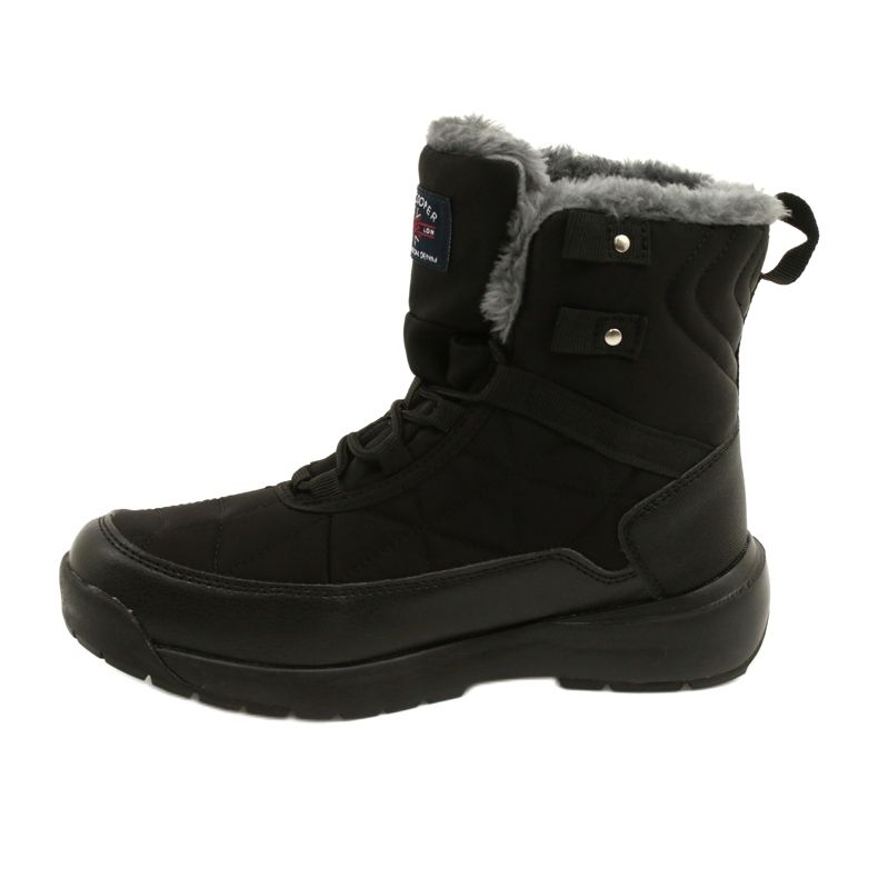 Bottes de neige pour femmes sur Softshell Lee Cooper LCJ-21-17-0590L noir noir le noir 2